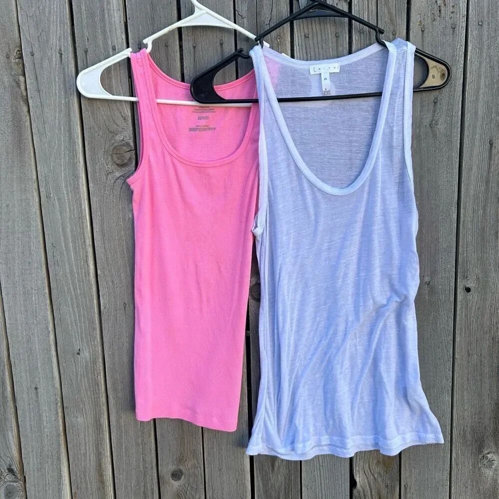 Bundle of two tank tops size xs